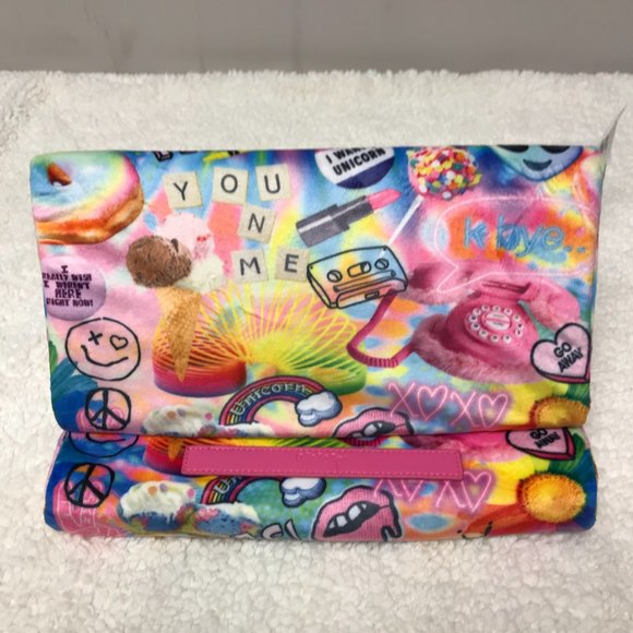 iScream "Psychedelic Collage" Tablet Pillow - Picture 2 of 5